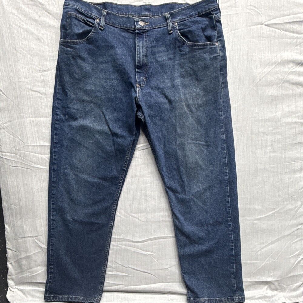 Wrangler Comfort 1097FX Men's Jeans 38x30 Blue Medium Wash Denim Stretch